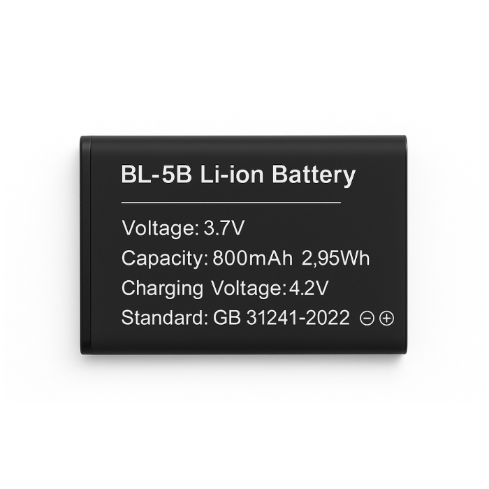 Batterie originale pour lecteur de carte eID Bluetooth Zetes Sipiro M BT 4.0