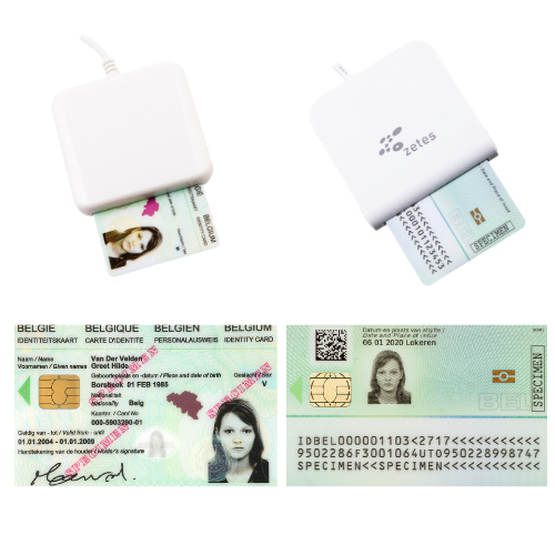 Comment ins&eacute;rer la nouvelle carte d'identit&eacute; dans le lecteur de carte?