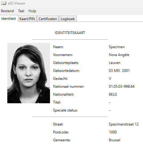 Libreetgratuit 8.0 - eID - Carte d'identité électronique