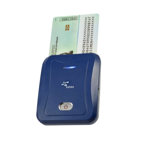 Batterie originale pour lecteur de carte eID Bluetooth Zetes Sipiro M BT 4.0